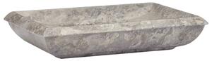 Handfat grå 50x35x10 cm marmor