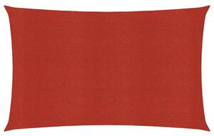 Solsegel 160 g/m² röd 3x6 m HDPE