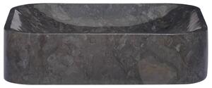 Handfat svart 40x40x10 cm marmor
