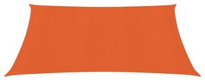 Solsegel 160 g/m² orange 2,5x2,5 m HDPE
