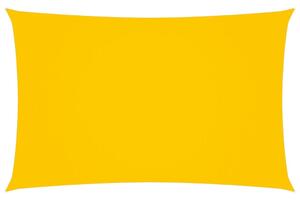 Solsegel oxfordtyg rektangulärt 4x7 m gul