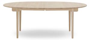 Carl Hansen - CH339, Tvålad Ek, Med plats för 2 st iläggsskivor - Matbord - Hans J. Wegner - Träfärgad - Trä