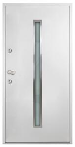 Ytterdörr aluminium vit 110x207,5 cm