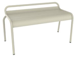 Fermob - Luxembourg Compact Bench - Clay Grey - Trädgårdsbänkar - Frédéric Sofia - Grå
