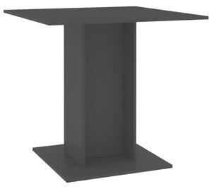 Matbord svart 80x80x75 cm spånskiva