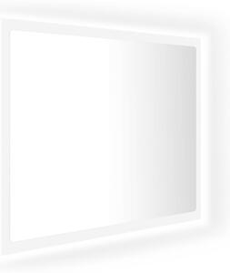 Badrumsspegel med LED vit 60x8,5x37 cm spånskiva