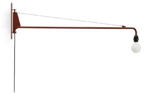 Vitra - Petite Potence vägglampa Japanese Red - Vägglampor - Jean Prouvé - Röd