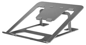 NewStar Hopfällbart laptopställ 10"-17" grå