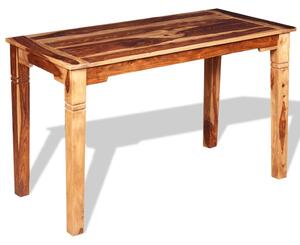 Matbord i massivt sheshamträ 120x60x76 cm