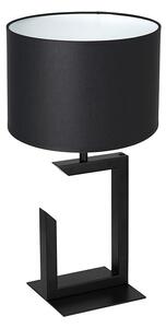 Bordslampa 1xE27/60W/230V 45 cm svart/vit