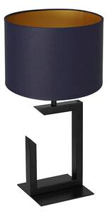 Bordslampa 1xE27/60W/230V 45 cm blå/gyllene