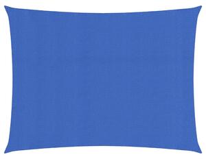 Solsegel 160 g/m² blå 2,5x3,5 m HDPE
