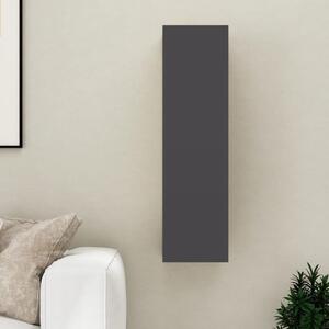 TV-skåp grå 30,5x30x110 cm konstruerat trä