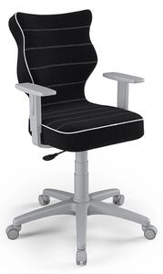 Entelo Good Chair Skrivbordsstol för barn Duo JS01 storlek 6 svart/grå