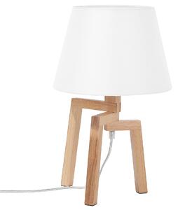 Bordslampa i Vitt Modern Skandinavisk Stil Tre Asymmetriska Ben Beliani
