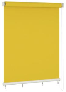 Rullgardin utomhus 220x140 cm gul
