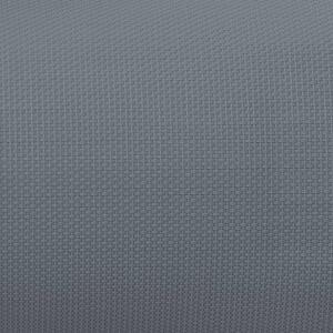 Nackstöd till solstol grå 40x7,5x15 cm textilene