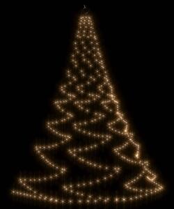 Hängande julgran med metallkrok 720 varmvita LED 5 m inne/ute