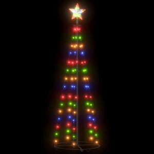 Julgranskon flerfärgad 70 LEDs 50x120 cm