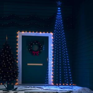 Julgranskon 330 LEDs blå 100x300 cm