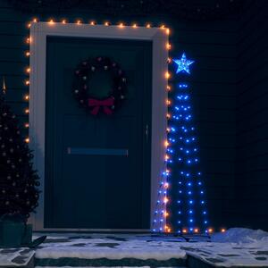 Julgranskon 70 blå LEDs 50x120 cm