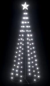Julgranskon 100 kallvita LEDs 70x180 cm