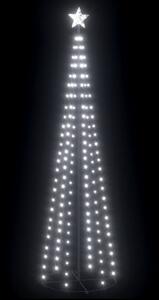 Julgranskon 136 kallvita LEDs 70x240 cm