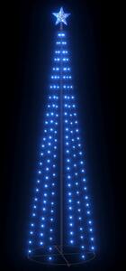 Julgranskon 136 blå LEDs 70x240 cm