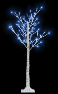 Plastgran 120 LED 1,2 m pil blått ljus inomhus/utomhus