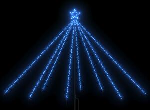 Julgransbelysning inomhus/utomhus 400 LEDs blå 2,5 m