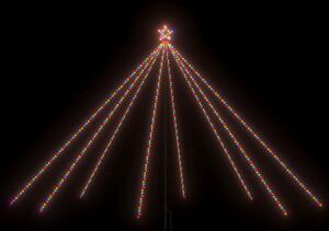 Julgransbelysning inomhus/utomhus 576 LED flerfärgad 3,6 m