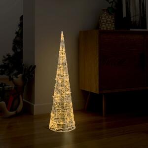 Ljuskon LED pyramid akryl varmvit 90 cm