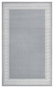 Gångmatta grå BCF med motivbård 100x150 cm