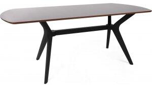 Ares matbord 180 x 80 cm - Brun/svart - Övriga matbord, Matbord, Bord