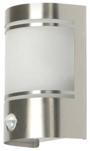 Smartwares Utomhuslampa med rörelsesensor 14x20x10,5 cm silver