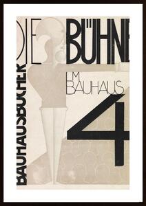 Bauhaus -Die Bühne Poster