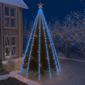 Julgransbelysning 500 cm med 500 lysdioder blå inne/ute