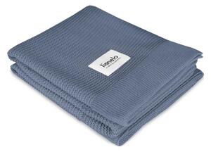 Lionelo - Bambufilt BAMBOO BLANKET 75x100 cm Blå
