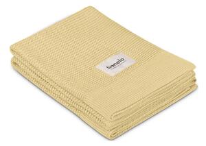 Lionelo - bambufilt BAMBOO BLANKET 75x100 cm citrongul