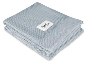 Lionelo - Bambufilt BAMBOO BLANKET 75 x 100 cm Grå