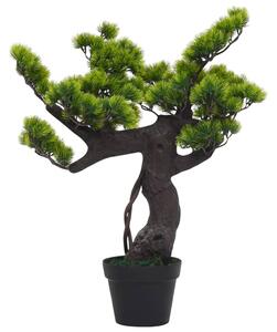 Konstgjort bonsaiträd i kruka tall 70 cm grön