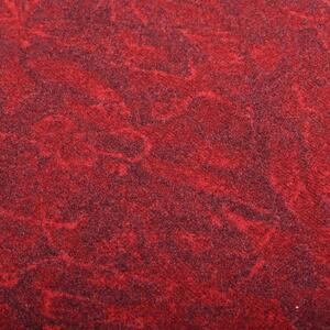 Gångmatta röd 67x150 cm halkfri