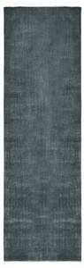 Gångmatta tvättbar vikbar grå 80x300 cm polyester