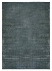 Tvättbar matta vikbar grå 120x170 cm polyester