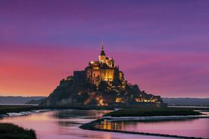 Fotografi Mont Saint-Michel, Normandy, France., Nick Brundle Photography