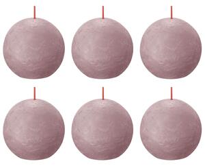 Bolsius Blockljus klotformad 6-pack 76x71 mm askrosa