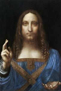 Bildreproduktion Salvator Mundi (1500), Leonardo da Vinci