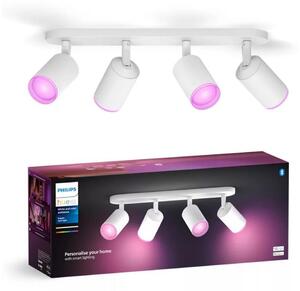 Philips - LED RGBW Dimbar spotlight Hue FUGATO 4xGU10/4,2W/230V vit