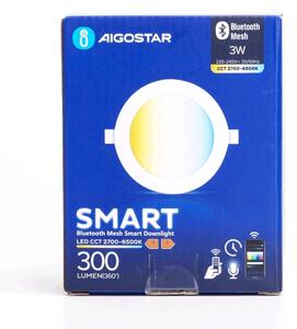 Aigostar - Dimbar infälld LED belysning/3W/230V 2700-6500K vit