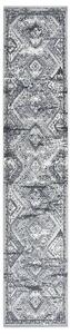 Gångmatta grå orientalisk BCF 80x450 cm